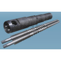 Barril de doble tornillo cónico para tubos de PVC Barril de tornillo de extrusión Tornillos dobles